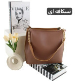 کیف زنانه روزمره و مهمانی چرم مصنوعی زیپدار