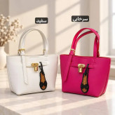 کیف دخترانه چرم مصنوعی ابعاد 25 در 20 سانتیمتر مگنتی رسمی و روزمره